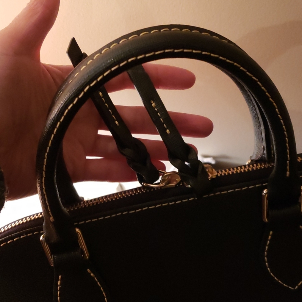 Dooney & Bourke Zip zip Saffiano Satchel Bag - Picture 7 of 7